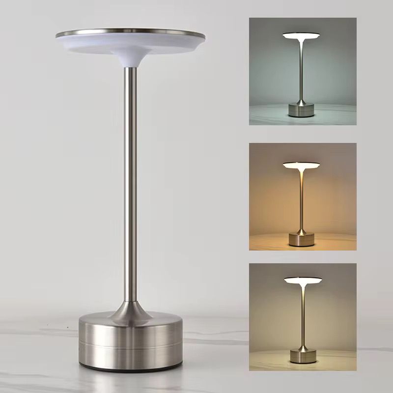 Modern Electric Tabletop Lamp | Touch Control, Dimmable, LED Bedside Desk Light
