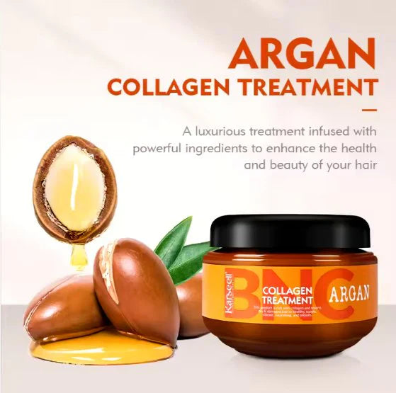 Collagen Treatment Hair Mask, Deep Conditioning, Hair Repair, Anti-Frizz, Moisturizing, Strengthening, Shine Boost