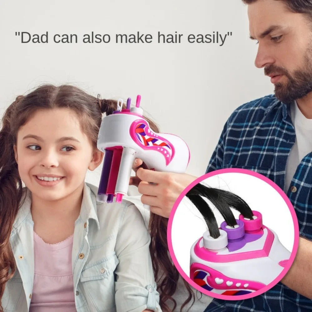 Automatic Hair Braider | Quick Hair Styling, Electric Braiding Tool, DIY Hair Styler, Easy Hair Twister