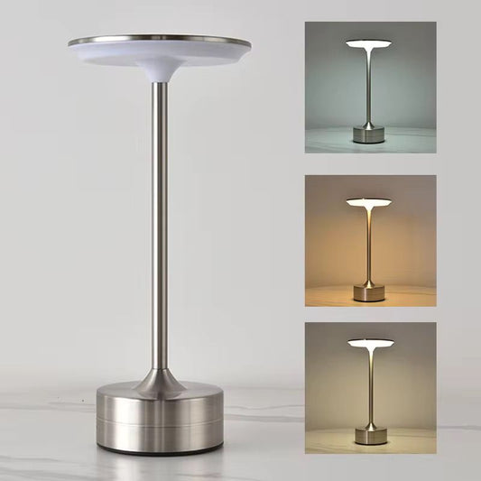Modern Electric Tabletop Lamp | Touch Control, Dimmable, LED Bedside Desk Light