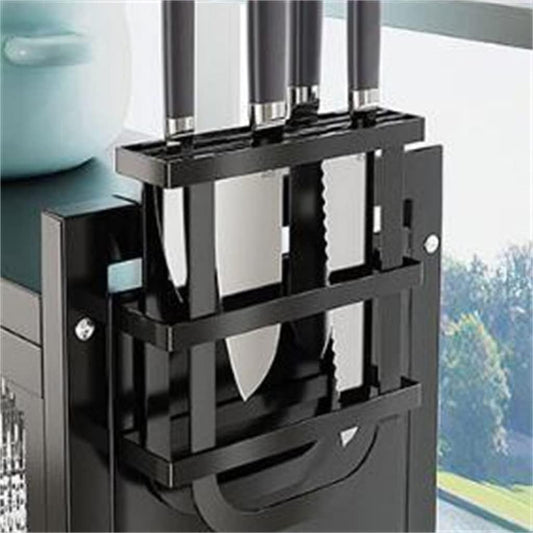 Adjustable Kitchen Sink Shelf with Cabinet Door Organizer | Space-Saving Storage Rack