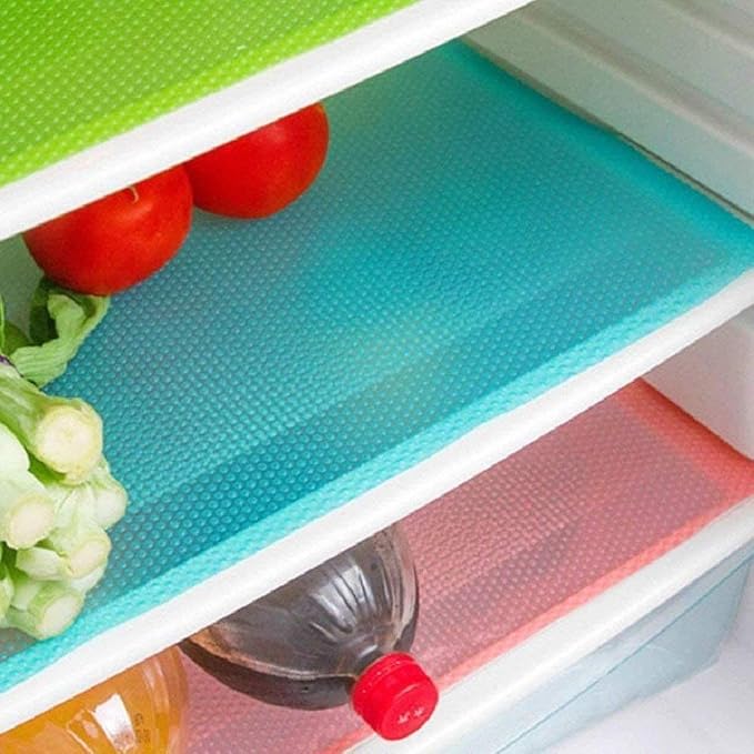 Refrigerator Mate (4pc) – Stackable, Adjustable, Space-Saving Fridge Organizer for Fresh & Clutter-Free Storage