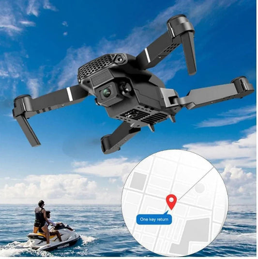 E88 Pro 4K HD Drone | Dual Camera, Foldable, WiFi FPV, Professional Quadcopter