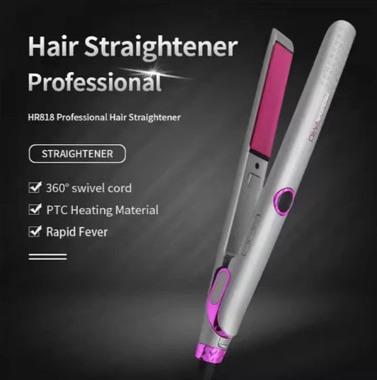 Charm Iron for Hair | Professional, Fast Heating, Anti-Frizz, Salon-Quality Hair Straightener