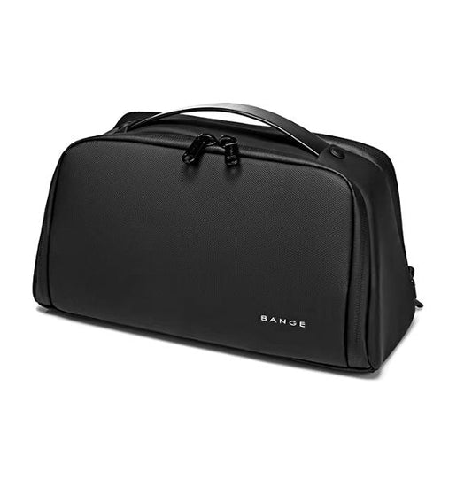 Dopp Kit Bag, Travel Toiletry Bag, Waterproof, Compact Organizer, Men's Grooming Bag, Leather, Durable, Portable