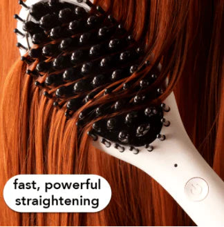 Electric Hair Straightening Comb | Fast Hair Styler, Ionic Straightener, Heated Hair Brush, Anti-Frizz Hair Tool