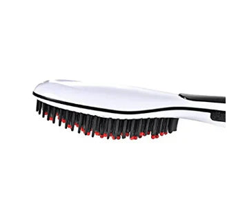 Electric Hair Straightening Comb | Fast Hair Styler, Ionic Straightener, Heated Hair Brush, Anti-Frizz Hair Tool