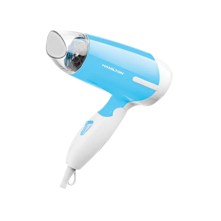 Foldable Handle Hair Dryer – Compact, Travel-Friendly Blow Dryer with Ionic Technology | Fast Drying & Lightweight Design