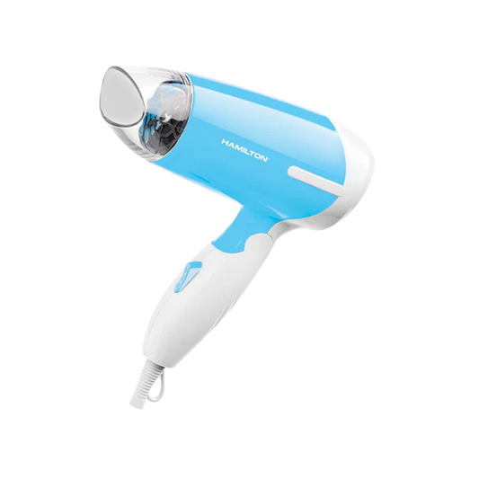 Foldable Handle Hair Dryer – Compact, Travel-Friendly Blow Dryer with Ionic Technology | Fast Drying & Lightweight Design