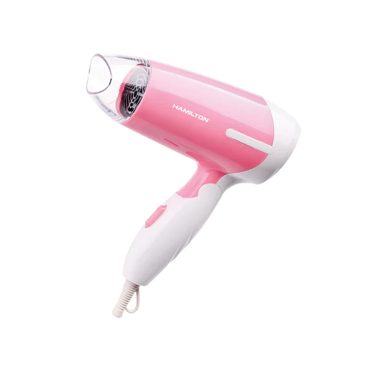 Foldable Handle Hair Dryer – Compact, Travel-Friendly Blow Dryer with Ionic Technology | Fast Drying & Lightweight Design