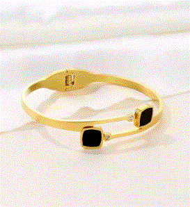 Stainless Steel Women's Bracelet – Elegant, Durable, Adjustable, Hypoallergenic Jewelry for Everyday Wear & Gifting