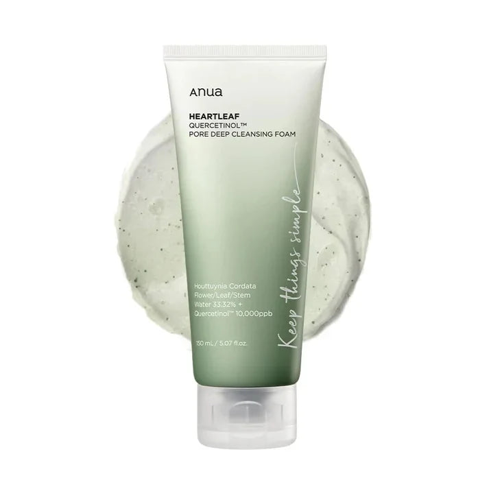 Pore Deep Cleansing Foam 150ml – Gentle Face Wash for Oily Skin, Acne, and Blackhead Control