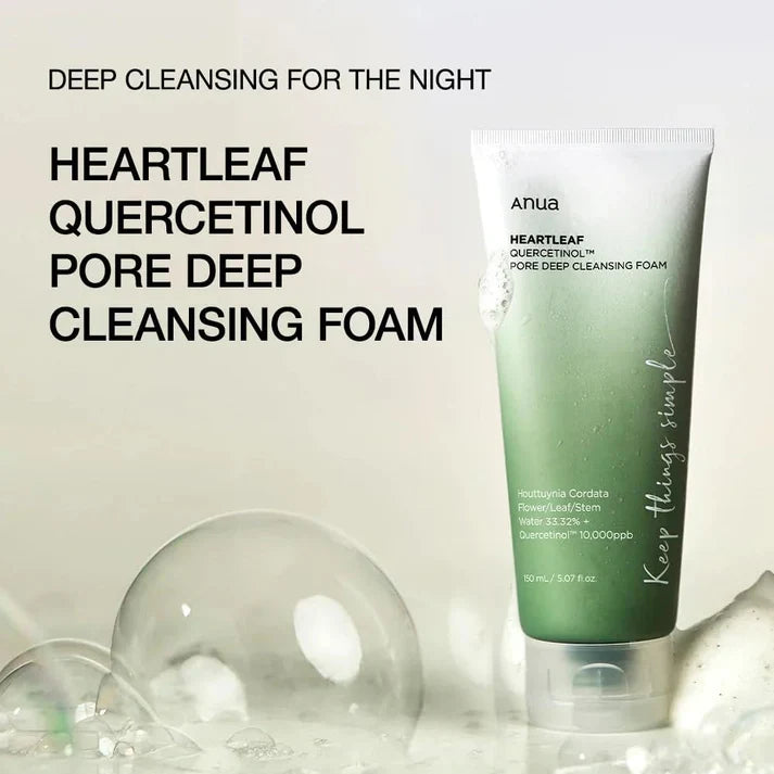 Pore Deep Cleansing Foam 150ml – Gentle Face Wash for Oily Skin, Acne, and Blackhead Control