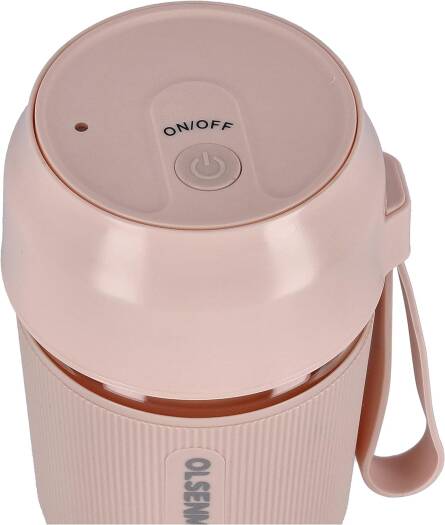 Portable Mini Juicer, Personal Blender for Smoothies, USB Rechargeable, Travel Blender, Compact & Lightweight