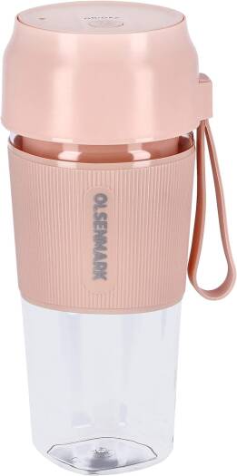 Portable Mini Juicer, Personal Blender for Smoothies, USB Rechargeable, Travel Blender, Compact & Lightweight