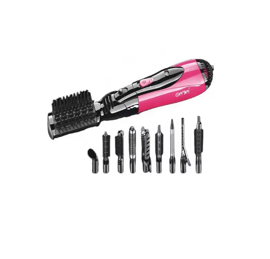 Smart Glam Brush © – 3-in-1 Hair Straightener, Curler & Volumizer | Smart Heat Brush for Effortless Styling