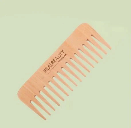 Smooth Wooden Comb (RB-953) | Anti-Static, Detangling, Natural Wood, Hair Care, Scalp Massage, Eco-Friendly