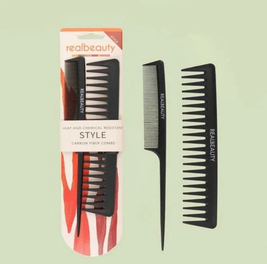Styling Comb Set (RB-952) | Professional, Anti-Static, Heat-Resistant, Detangling, Hair Styling, Salon-Quality